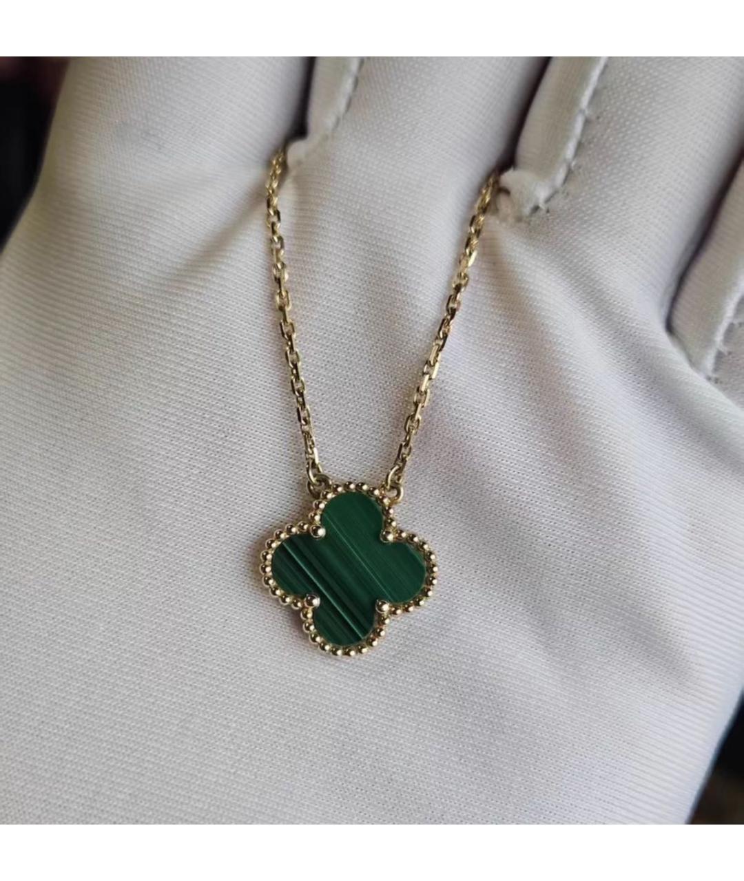VAN CLEEF & ARPELS Зеленая подвеска, фото 4