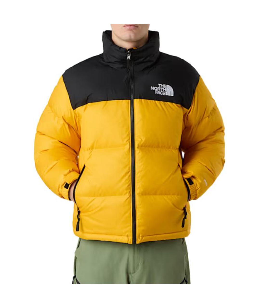 THE NORTH FACE Желтая полиамидовая куртка, фото 3