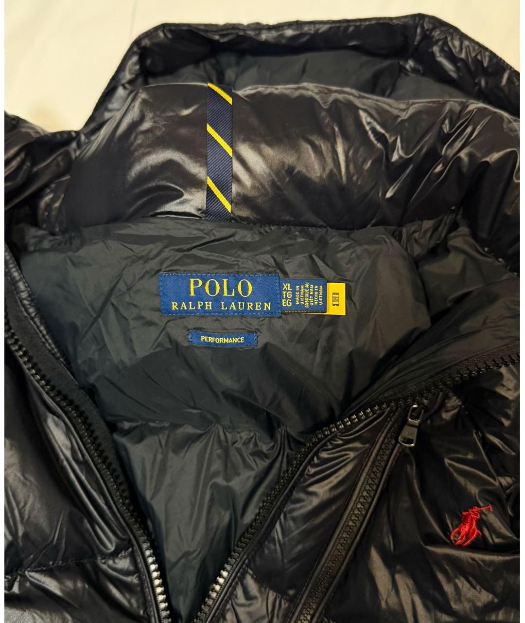 POLO RALPH LAUREN Черная синтетическая куртка, фото 3