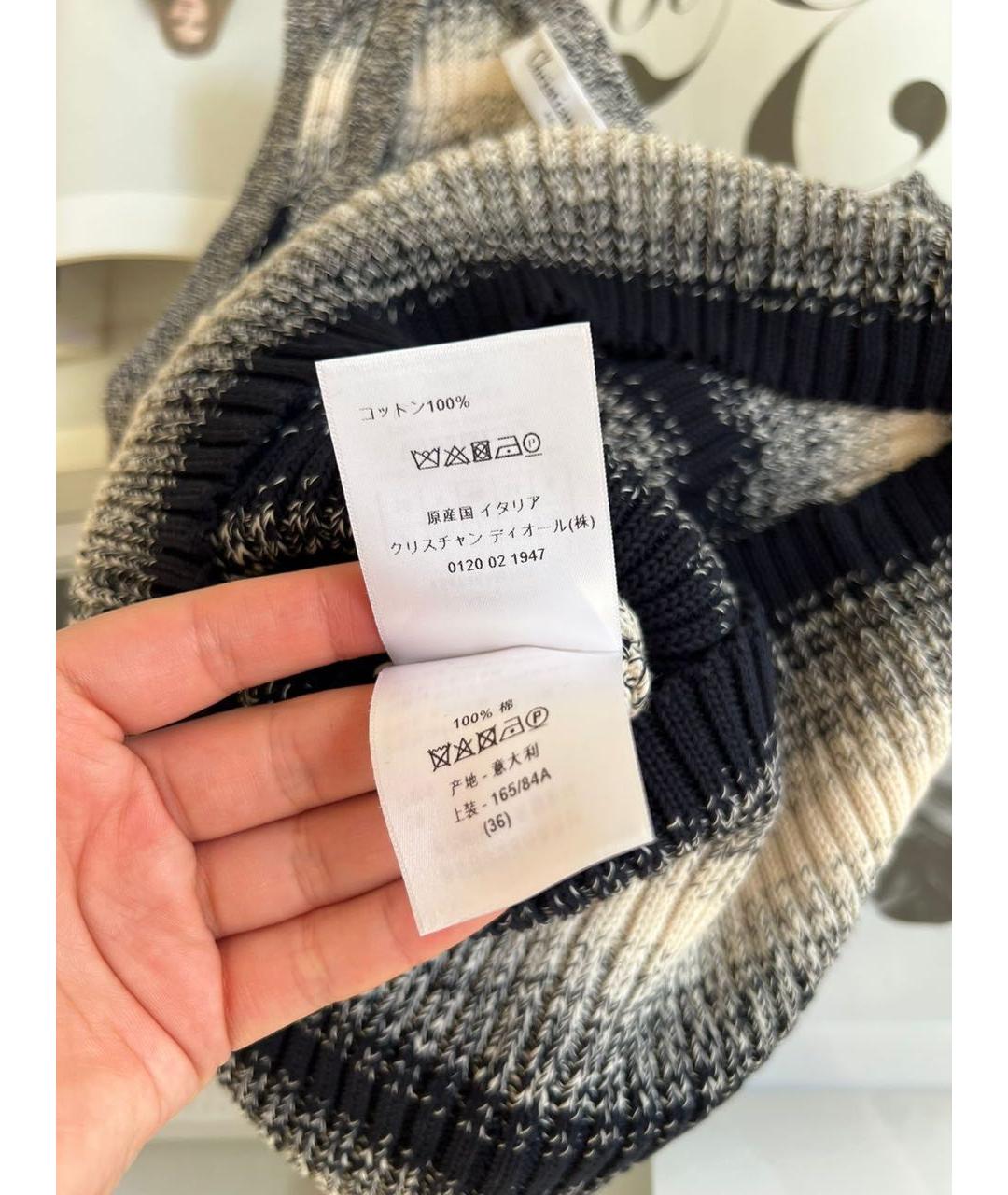 CHRISTIAN DIOR Мульти джемпер / свитер, фото 5