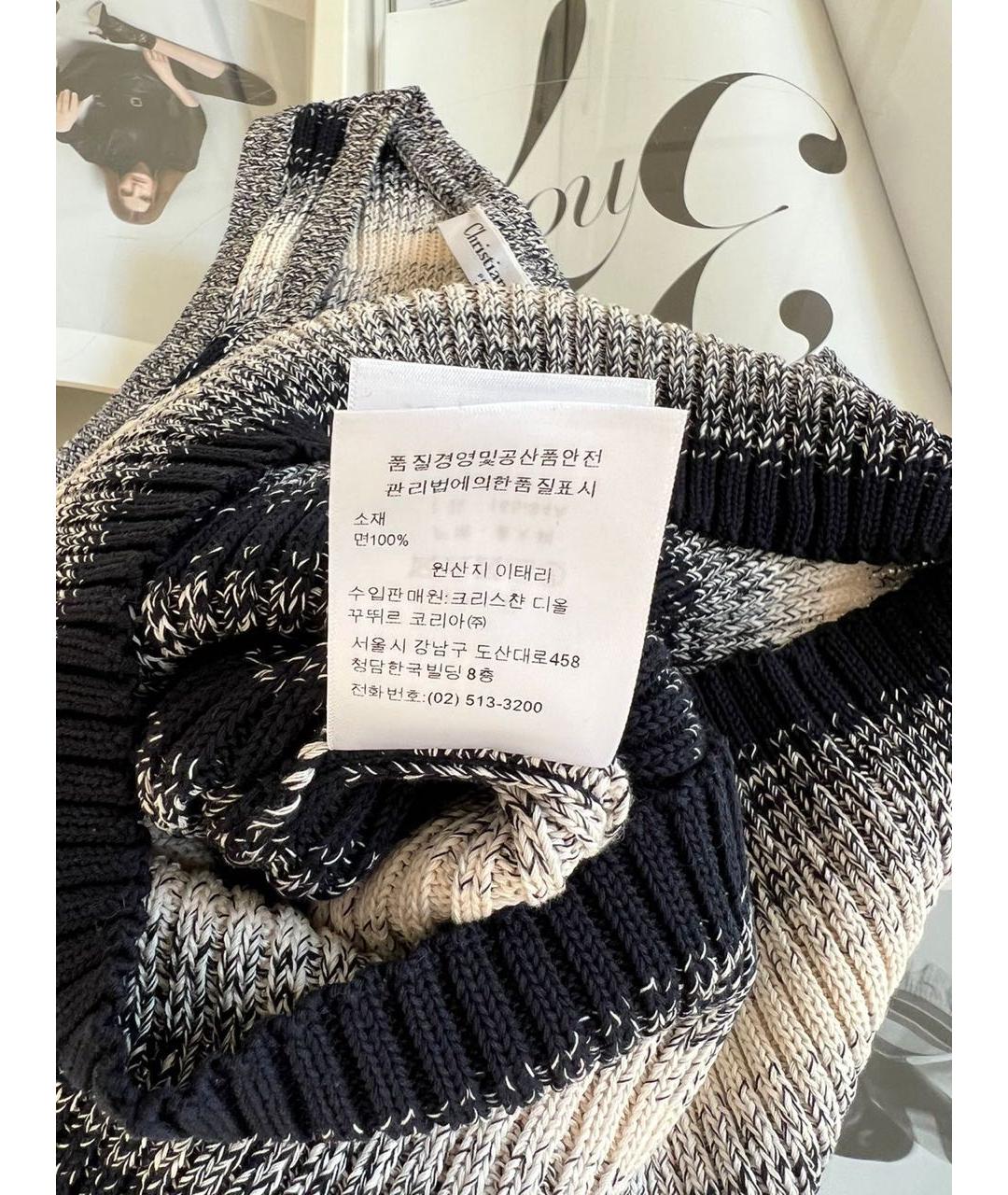 CHRISTIAN DIOR Мульти джемпер / свитер, фото 6