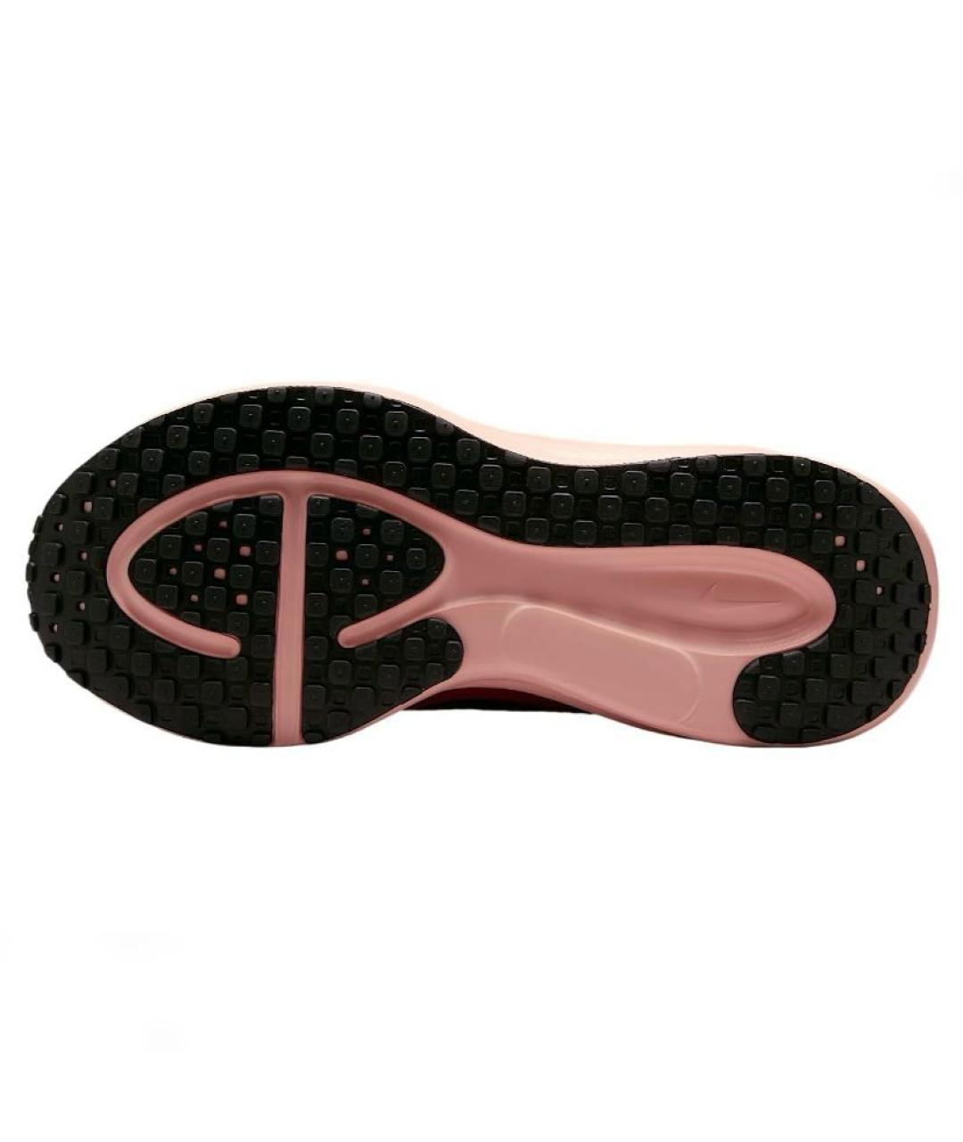 NIKE Коралловые текстильные низкие кроссовки / кеды, фото 6