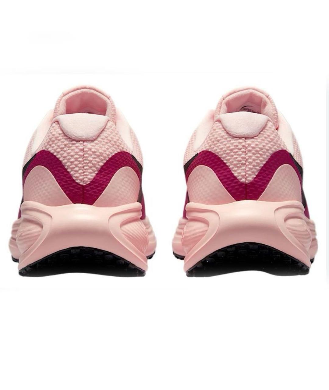 NIKE Коралловые текстильные низкие кроссовки / кеды, фото 4