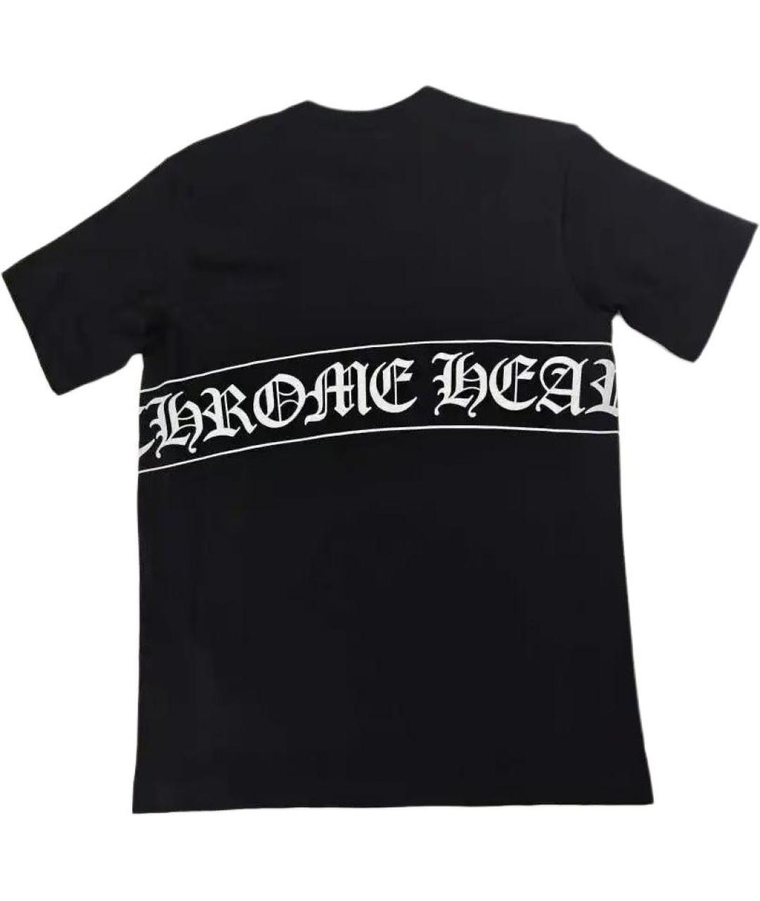 CHROME HEARTS Черная футболка, фото 2