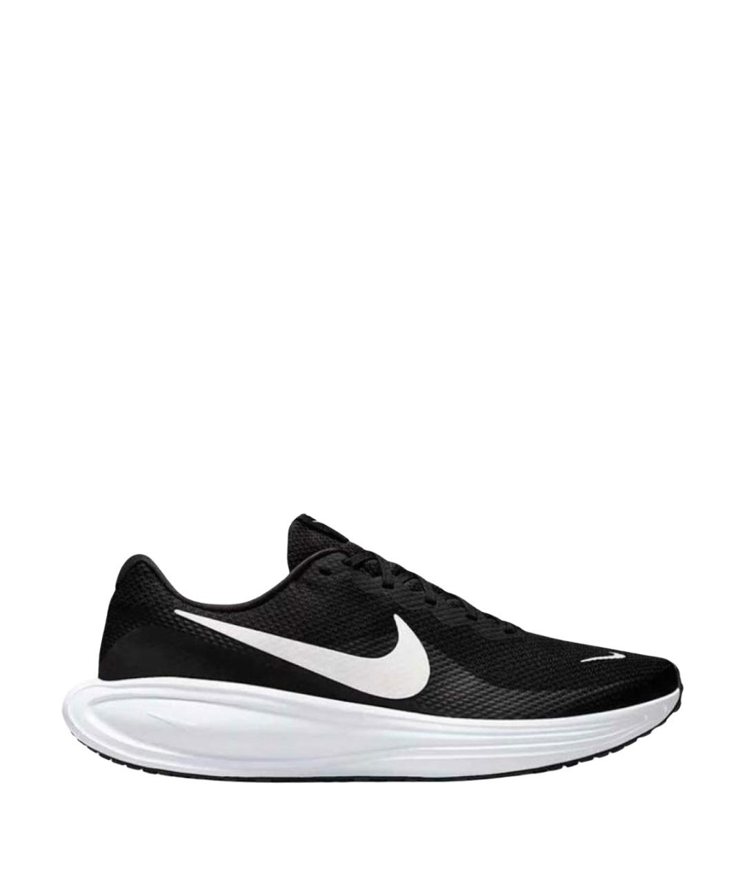 NIKE Черные текстильные низкие кроссовки / кеды, фото 1
