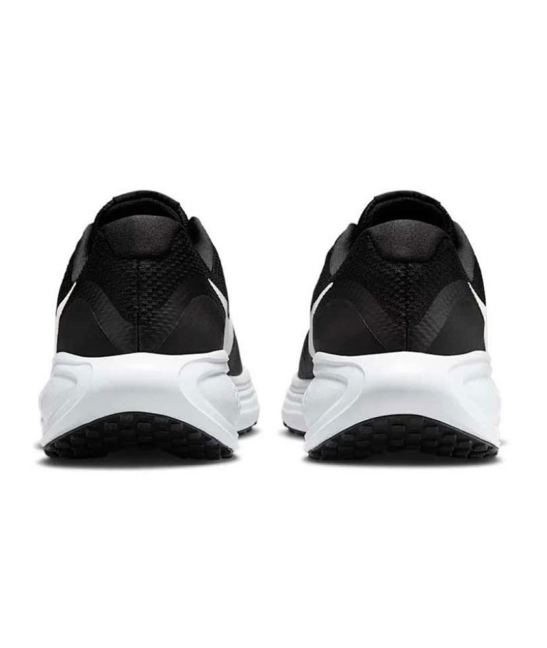 NIKE Черные текстильные низкие кроссовки / кеды, фото 3