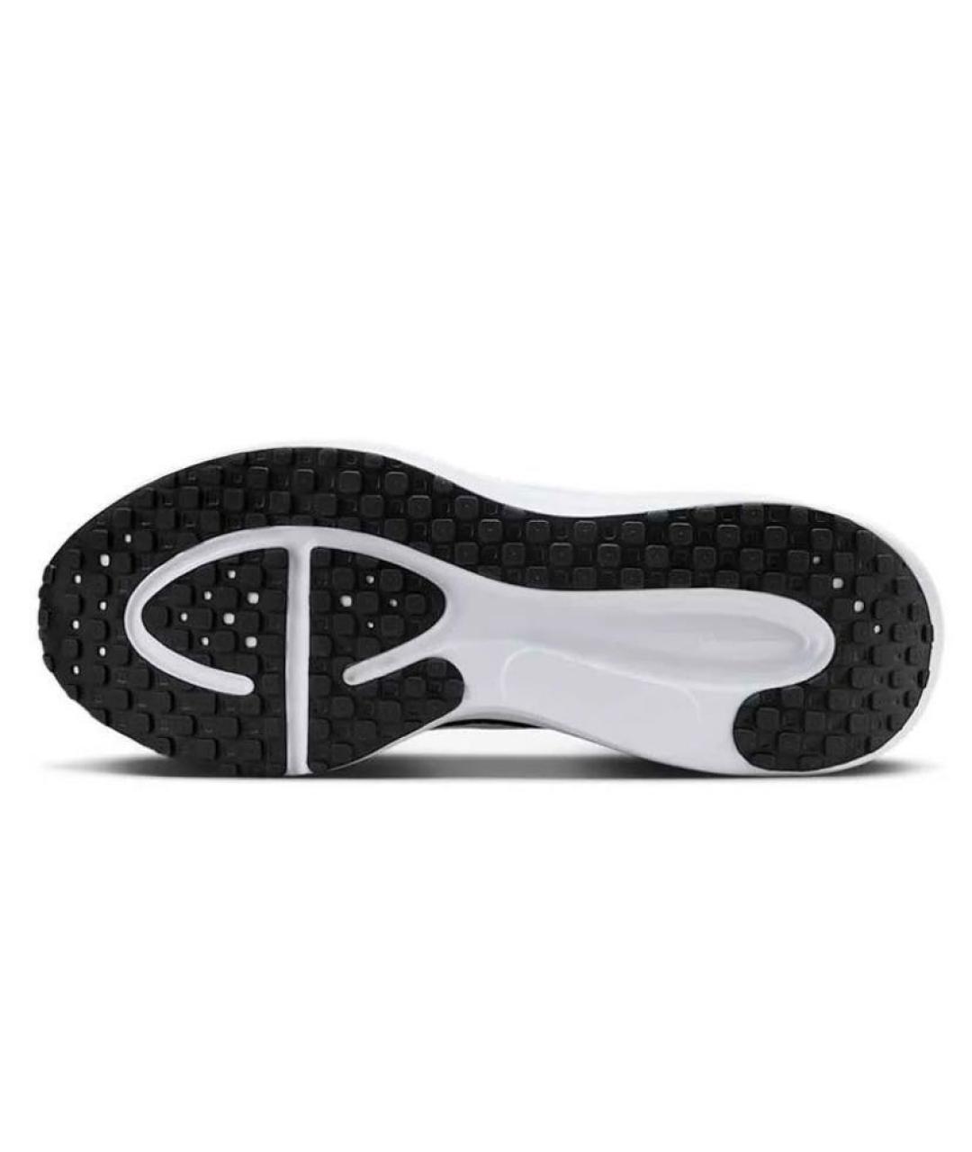 NIKE Черные текстильные низкие кроссовки / кеды, фото 5