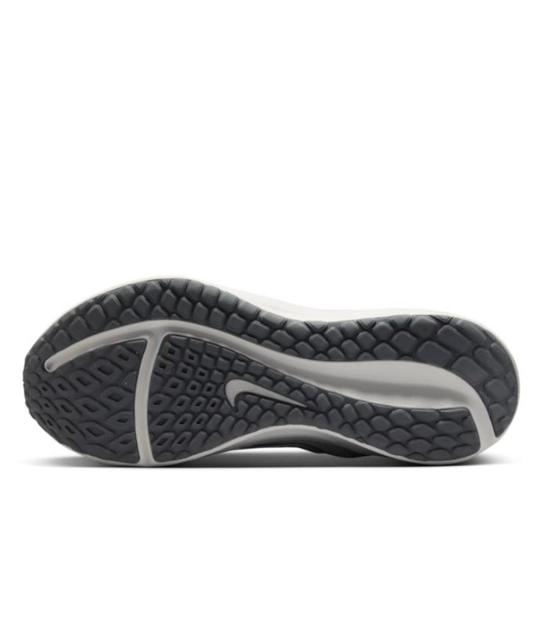 NIKE Серые текстильные низкие кроссовки / кеды, фото 6