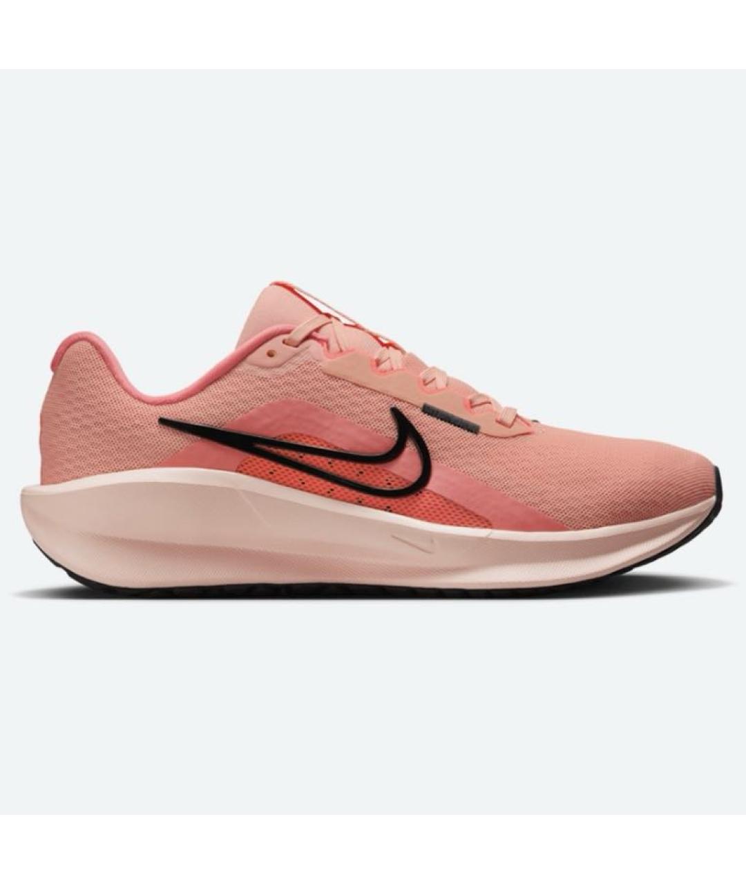 NIKE Коралловые текстильные низкие кроссовки / кеды, фото 7
