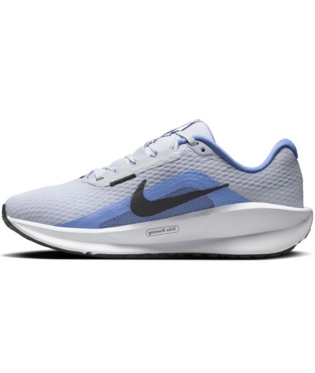 NIKE Серые текстильные низкие кроссовки / кеды, фото 5