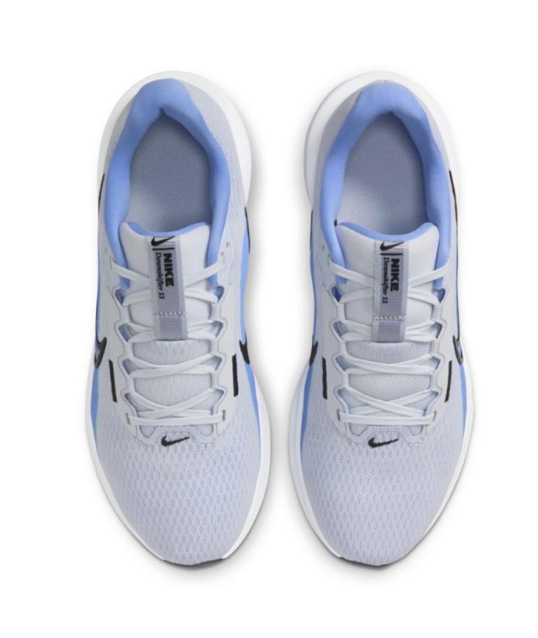 NIKE Серые текстильные низкие кроссовки / кеды, фото 2