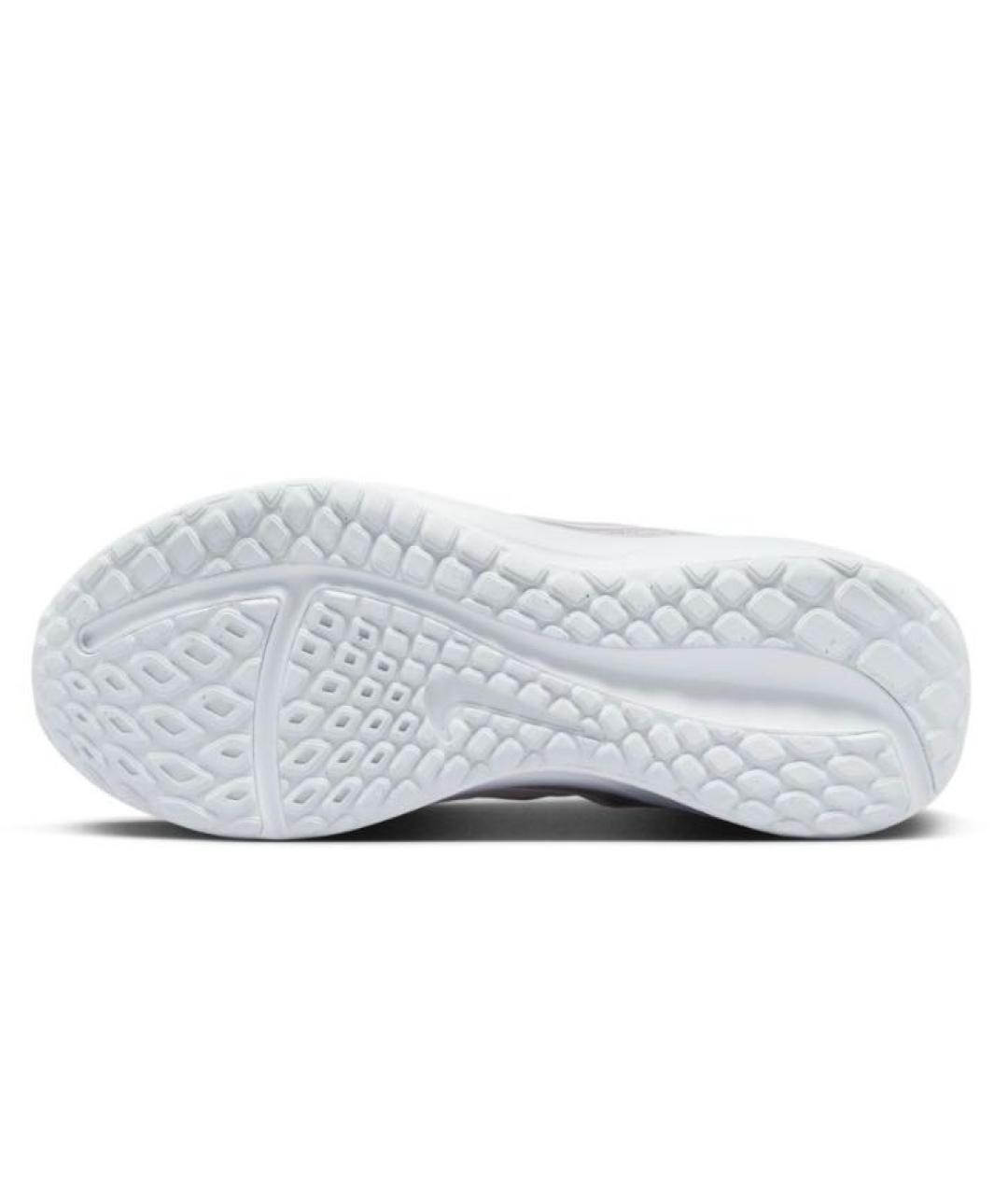 NIKE Розовые текстильные низкие кроссовки / кеды, фото 6