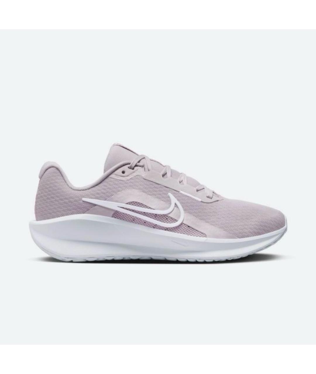 NIKE Розовые текстильные низкие кроссовки / кеды, фото 7