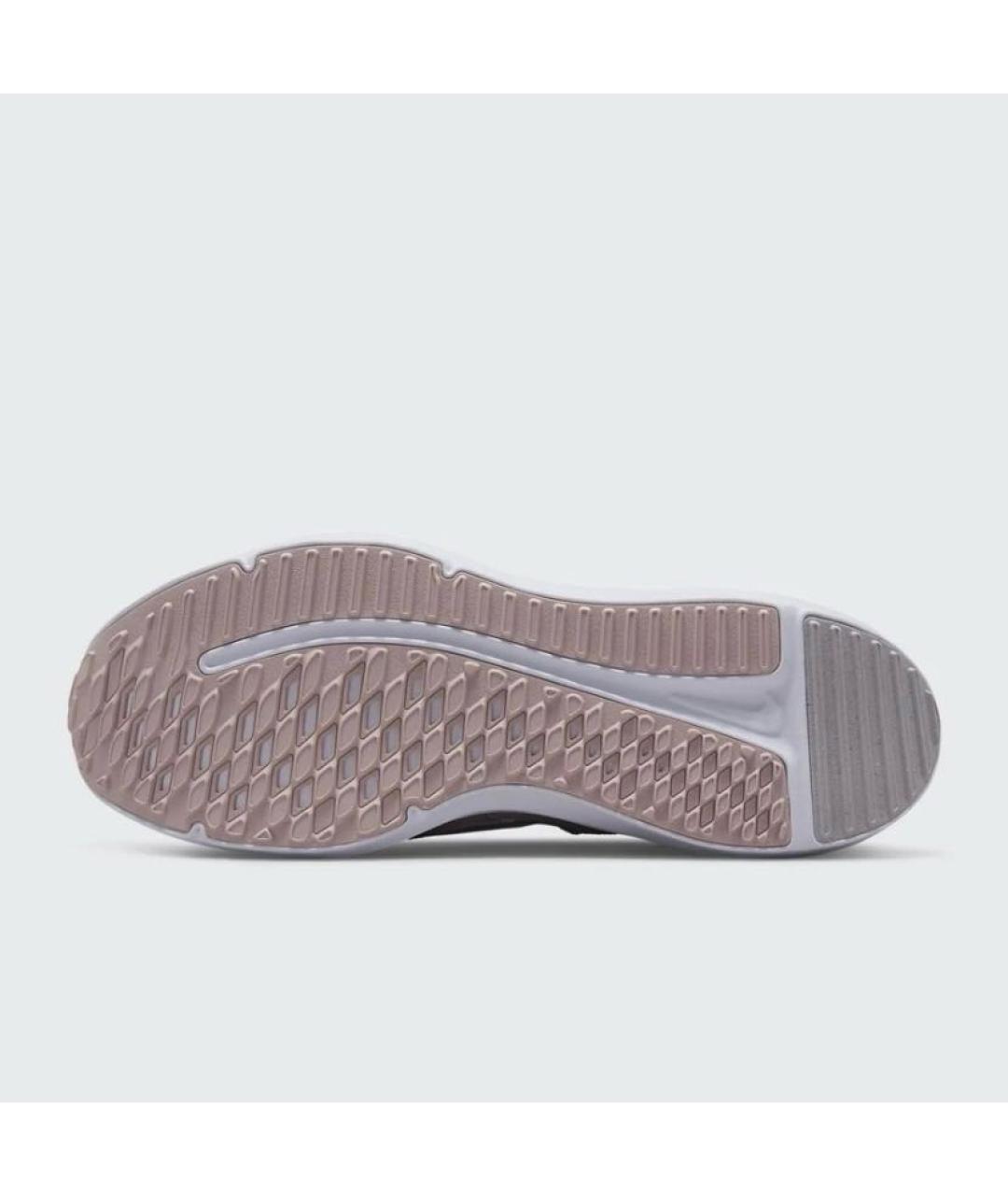 NIKE Коралловые текстильные низкие кроссовки / кеды, фото 6