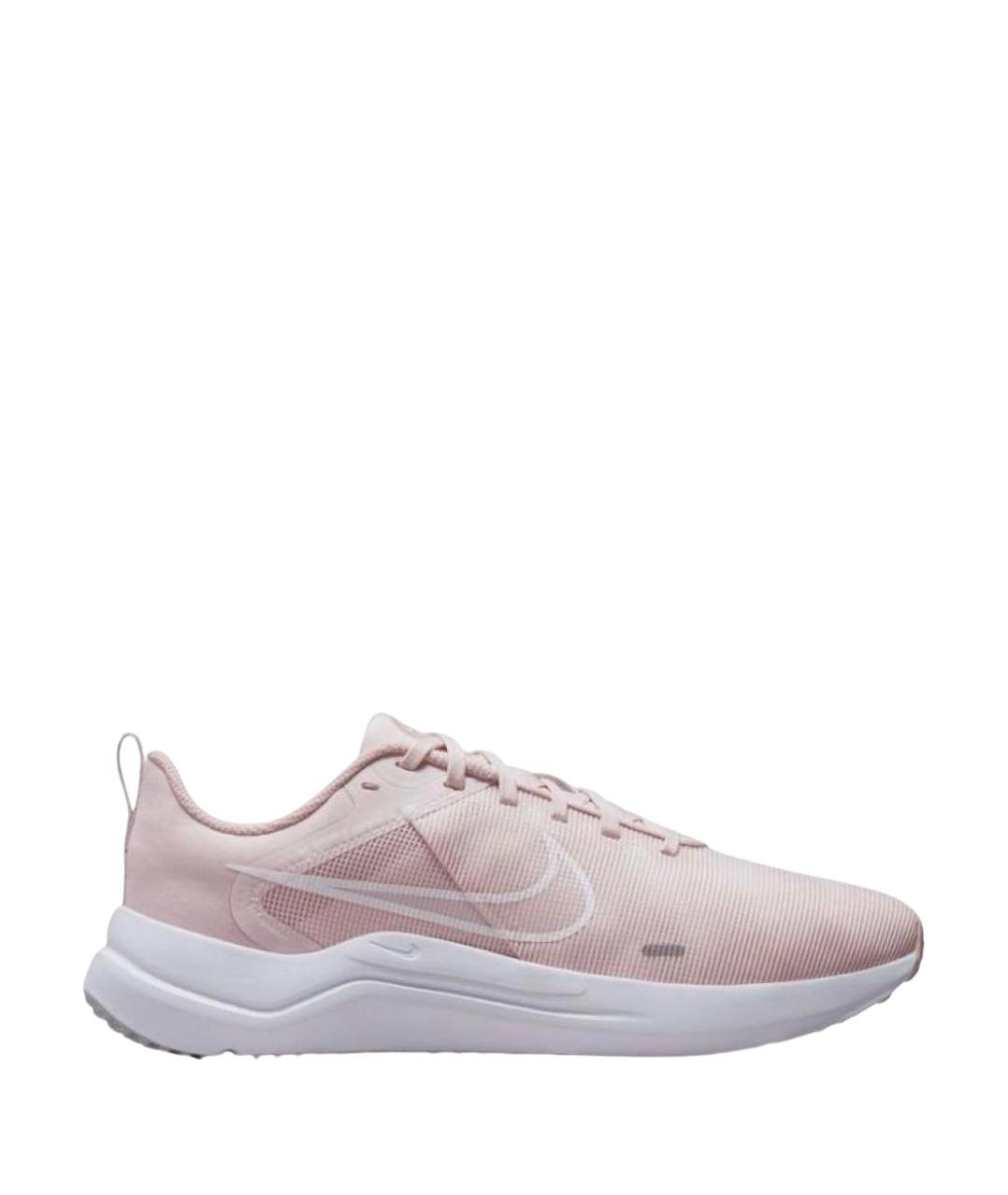 NIKE Коралловые текстильные низкие кроссовки / кеды, фото 1