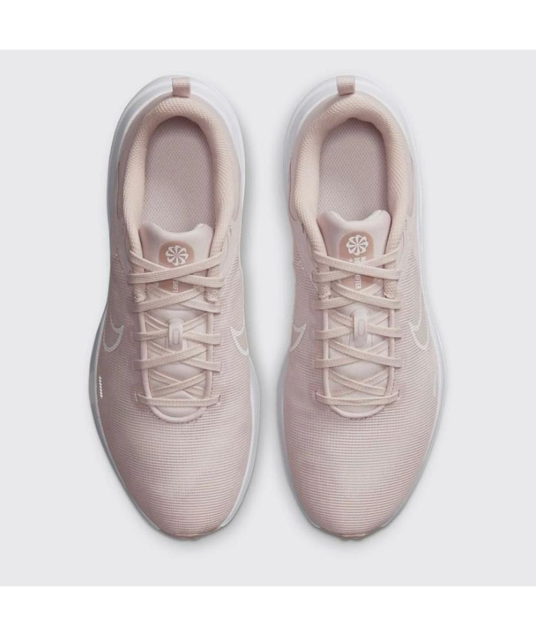 NIKE Коралловые текстильные низкие кроссовки / кеды, фото 2