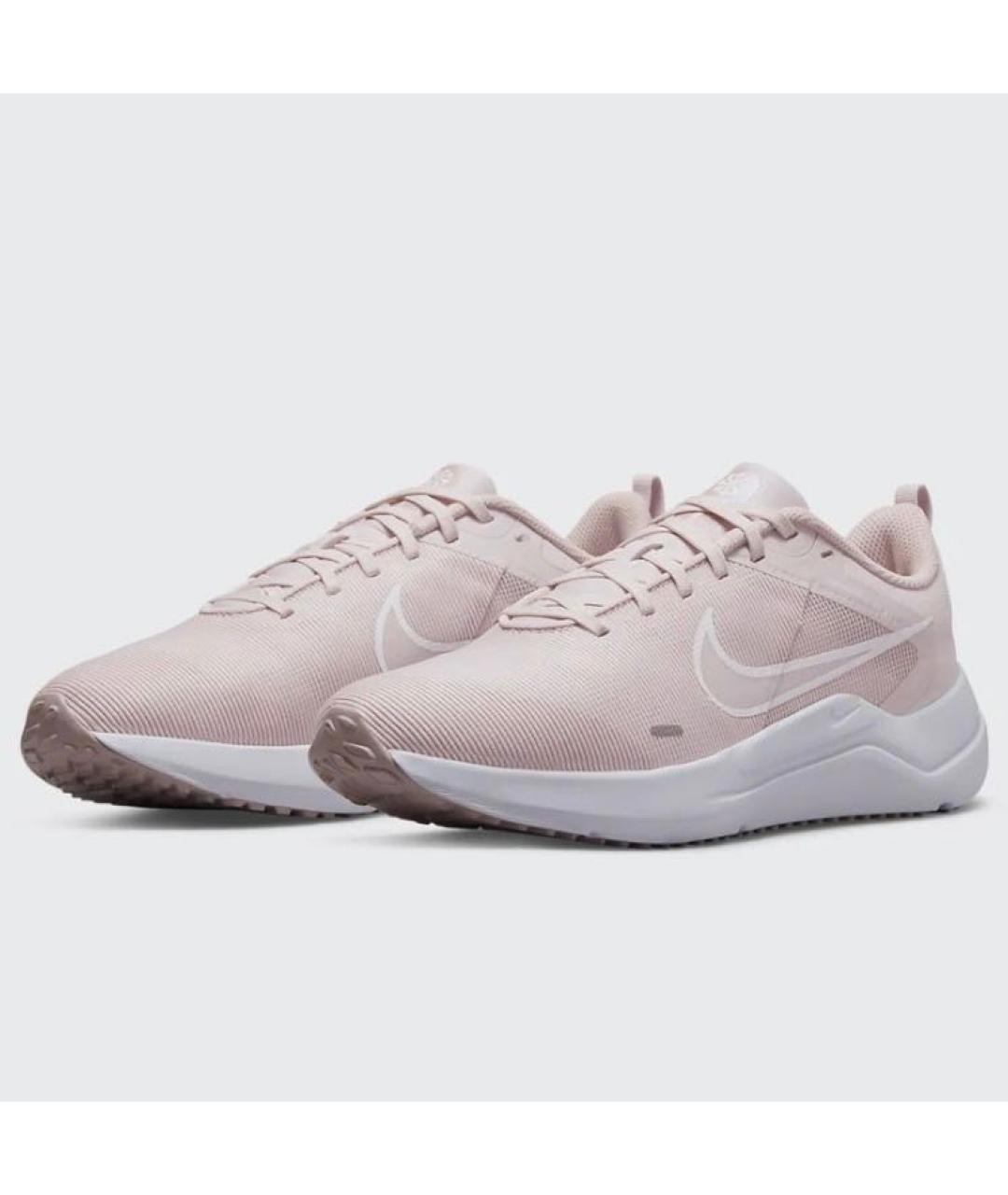 NIKE Коралловые текстильные низкие кроссовки / кеды, фото 3