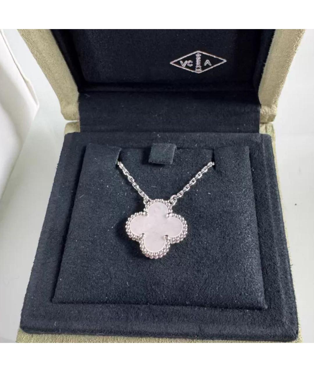 VAN CLEEF & ARPELS Белый кулон из белого золота, фото 4