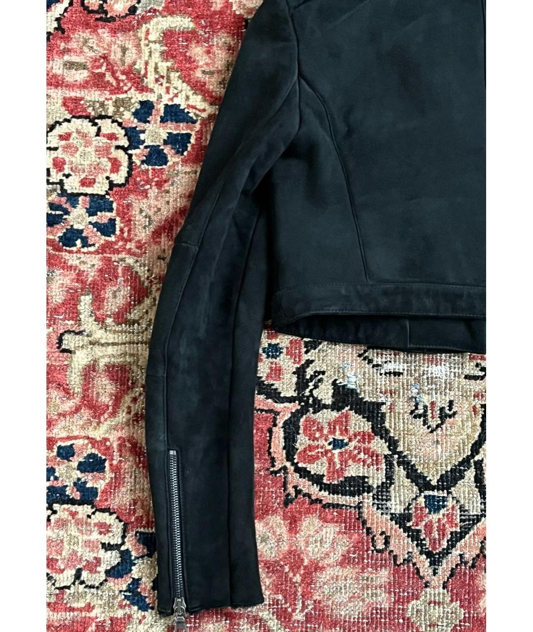 PRADA Черная меховая дубленка, фото 8