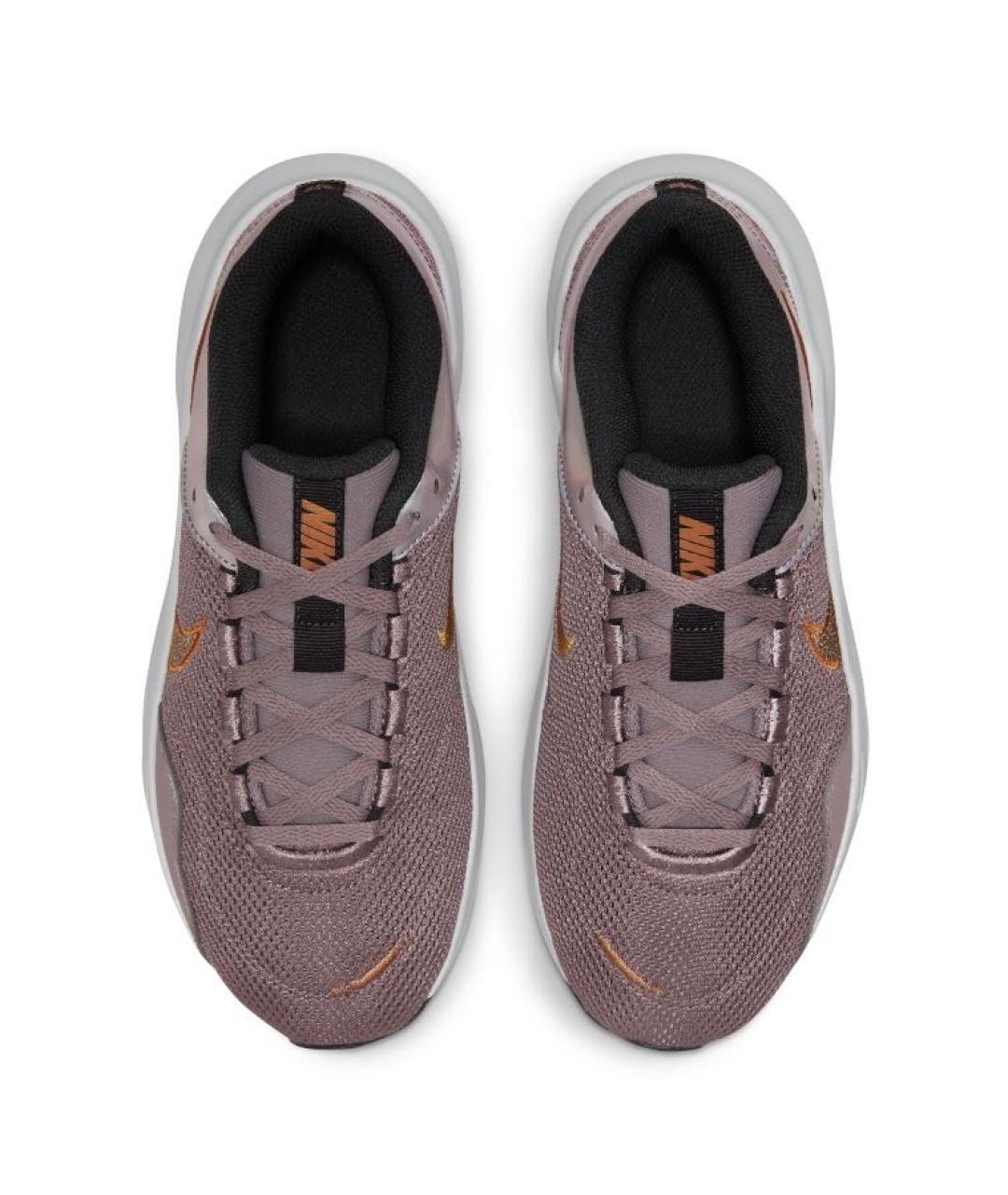 NIKE Коралловые текстильные низкие кроссовки / кеды, фото 2