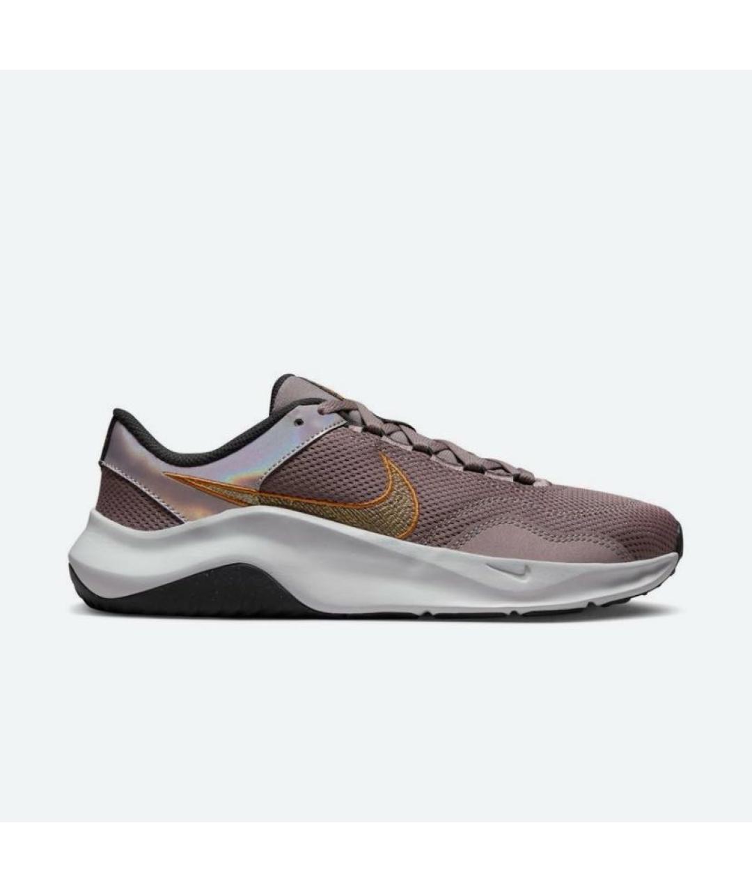 NIKE Коралловые текстильные низкие кроссовки / кеды, фото 6