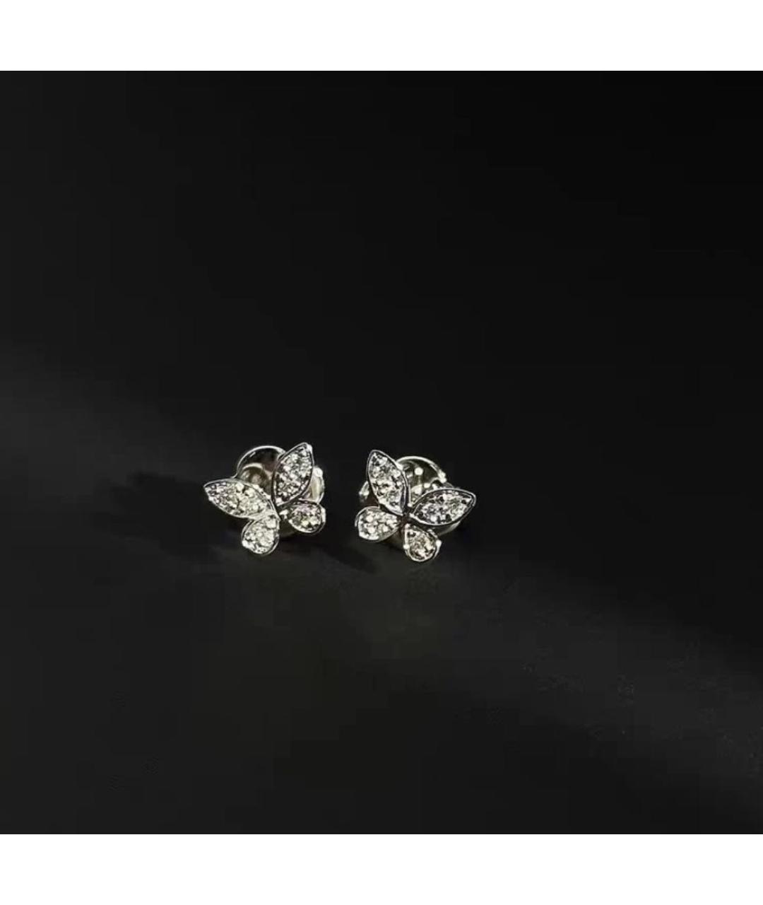 GRAFF Серебряные серьги из белого золота, фото 4