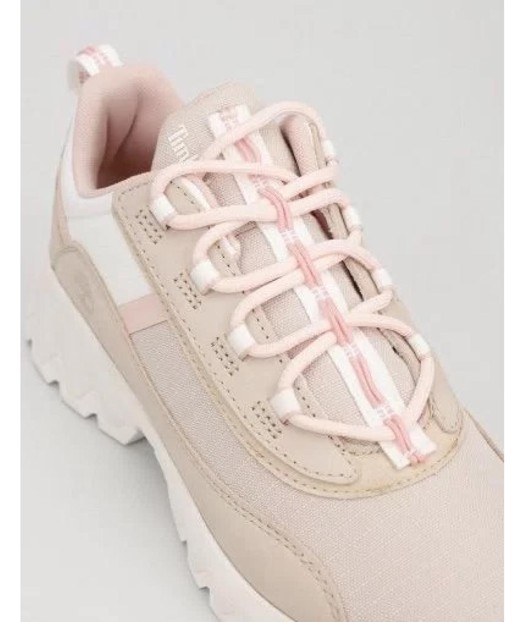TIMBERLAND Бежевые текстильные кроссовки, фото 5
