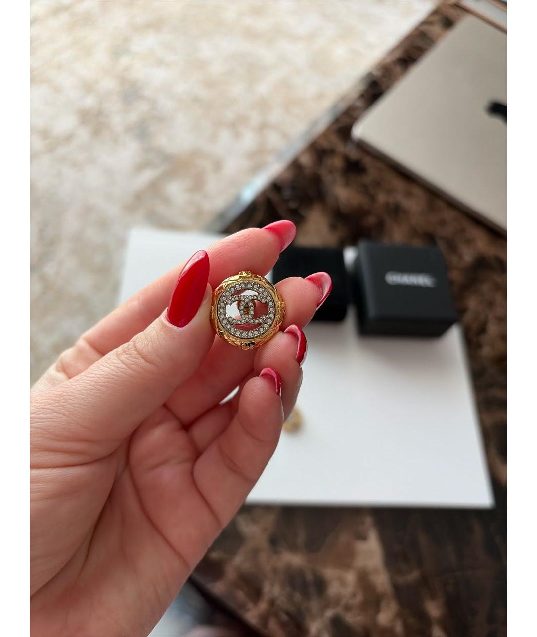 CHANEL Золотые серьги, фото 3