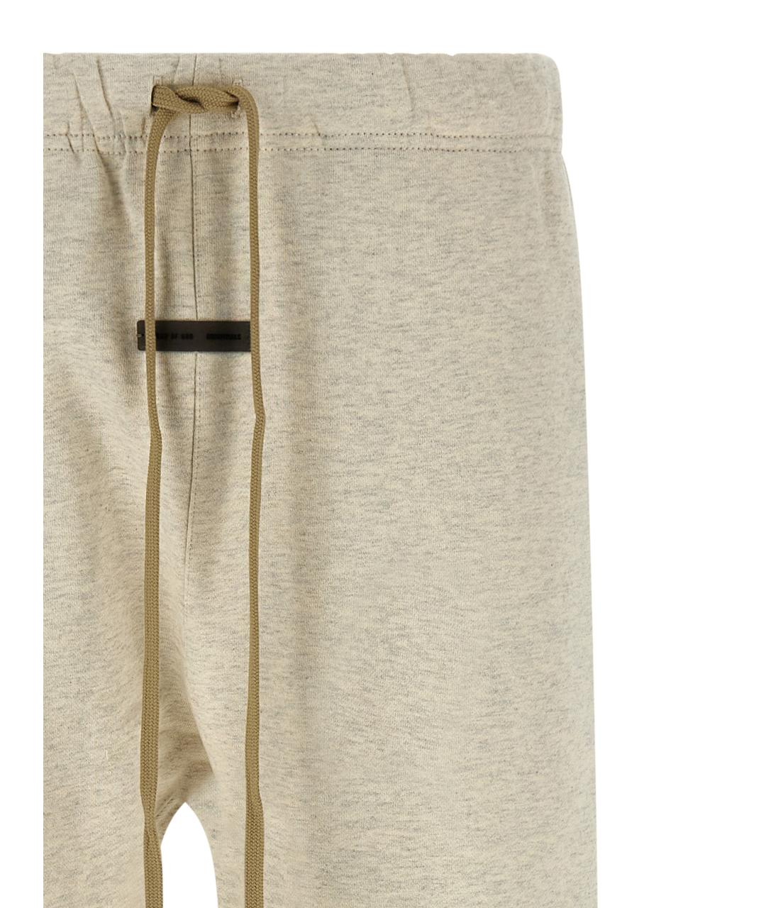 FEAR OF GOD ESSENTIALS Серые хлопковые повседневные брюки, фото 3