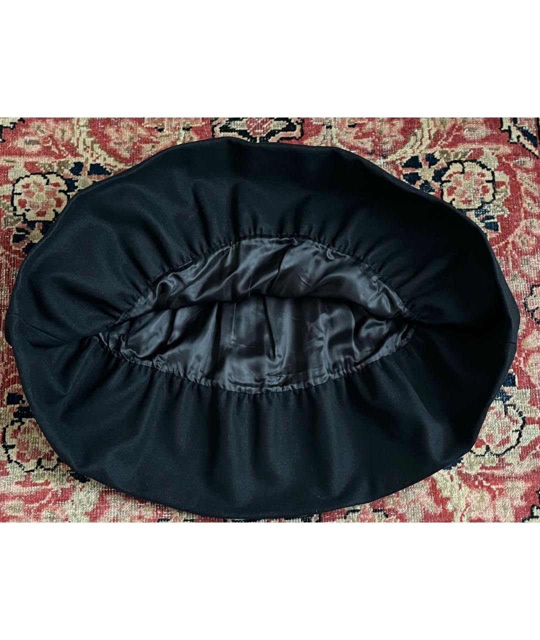 MIU MIU Черная шерстяная юбка мини, фото 8