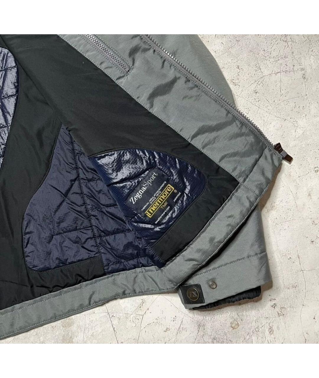 ZEGNA Антрацитовая куртка, фото 5