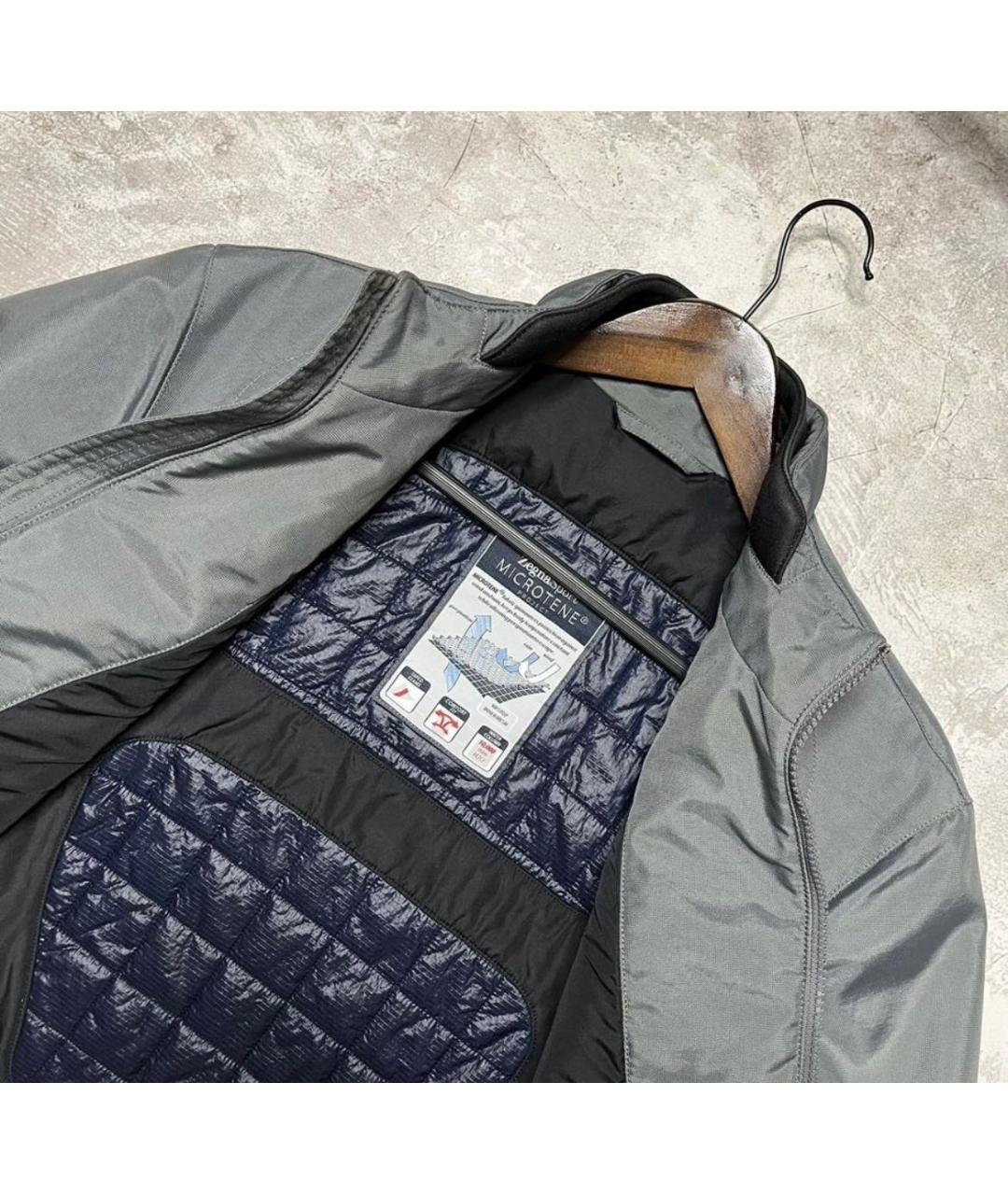 ZEGNA Антрацитовая куртка, фото 4