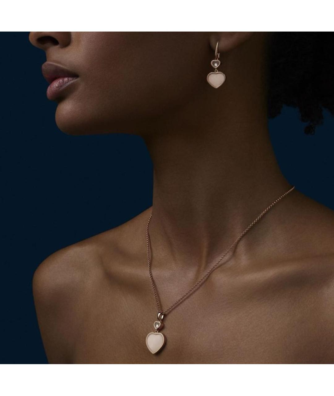 CHOPARD Золотые серьги из розового золота, фото 6