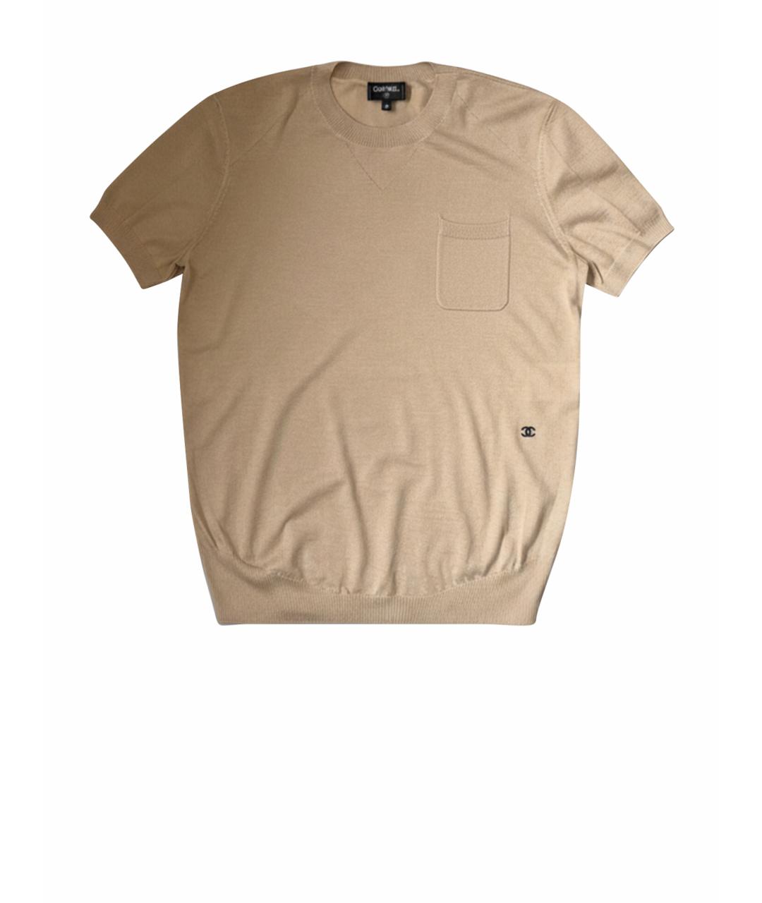 CHANEL Бежевый джемпер / свитер, фото 1