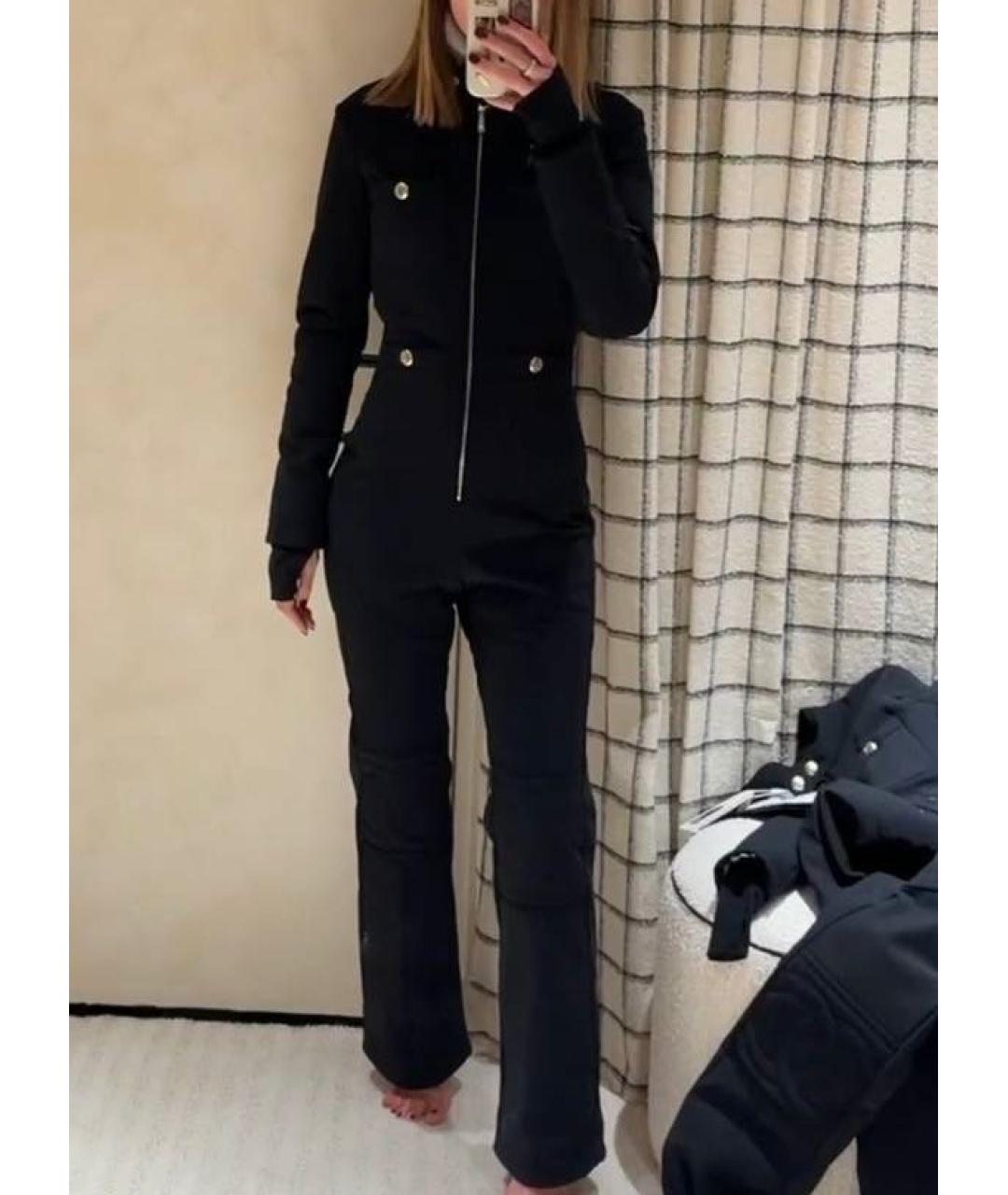 CHANEL Черный полиэстеровый комбинезон, фото 3