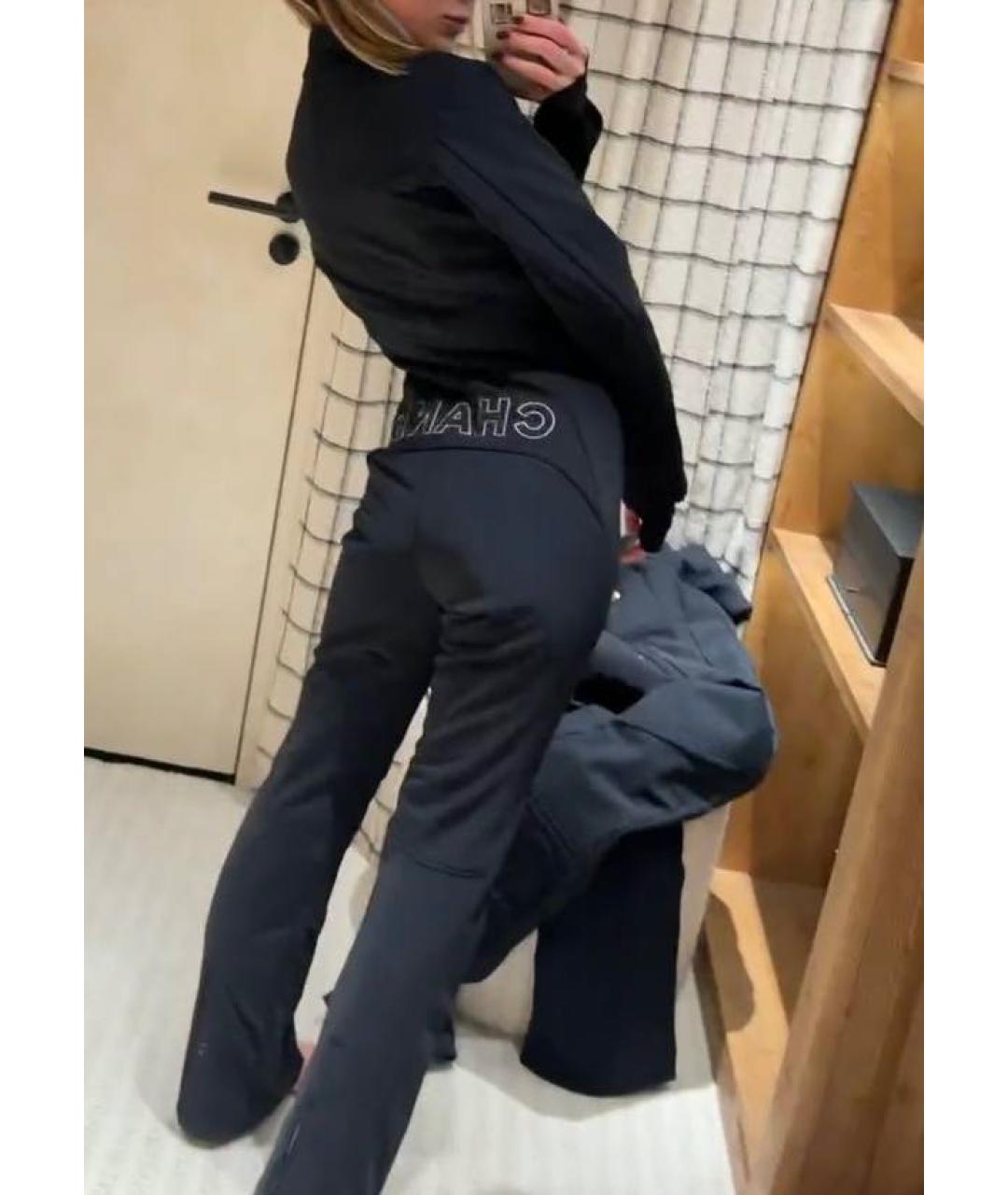 CHANEL Черный полиэстеровый комбинезон, фото 2