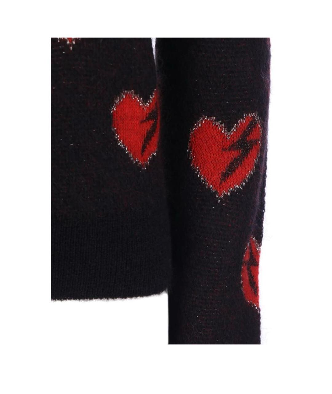 SAINT LAURENT Черный шерстяной джемпер / свитер, фото 4