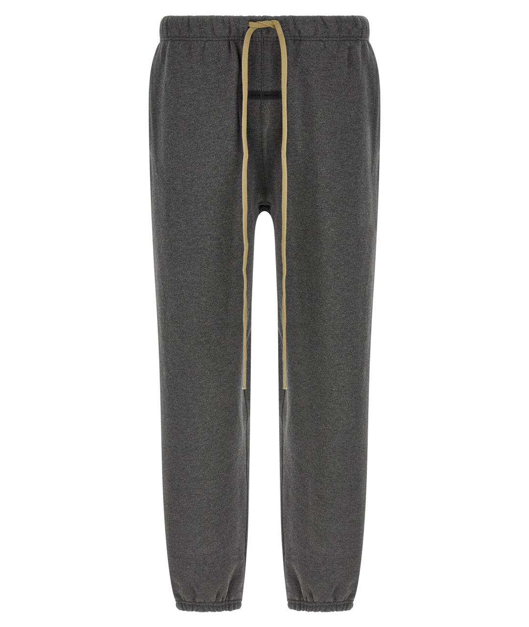 FEAR OF GOD ESSENTIALS Серые хлопковые повседневные брюки, фото 1