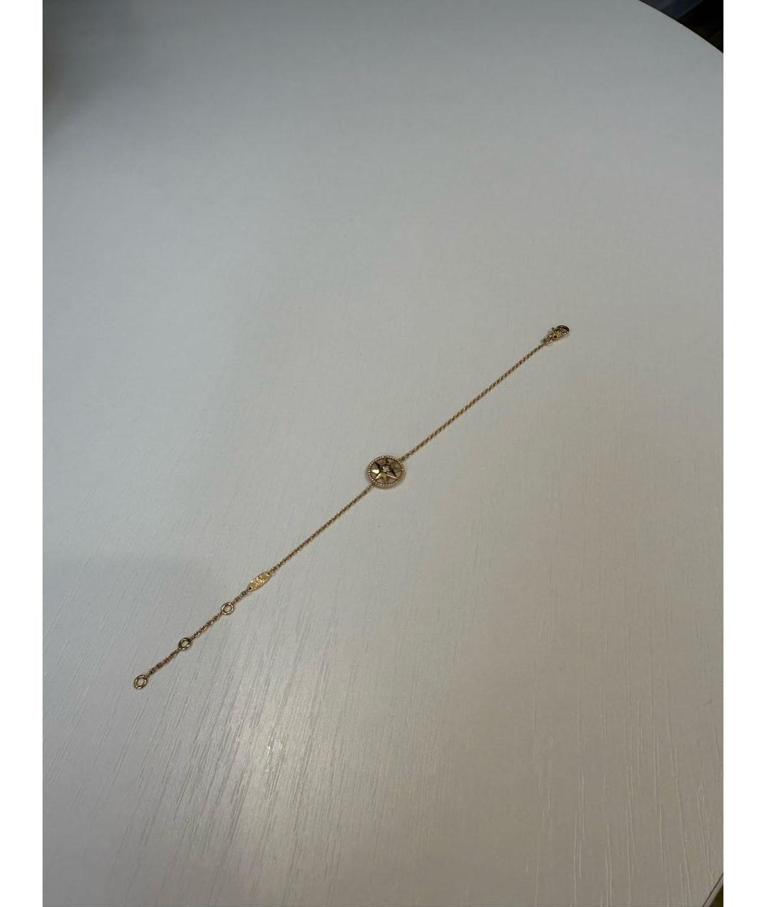 CHRISTIAN DIOR Золотой браслет из желтого золота, фото 4