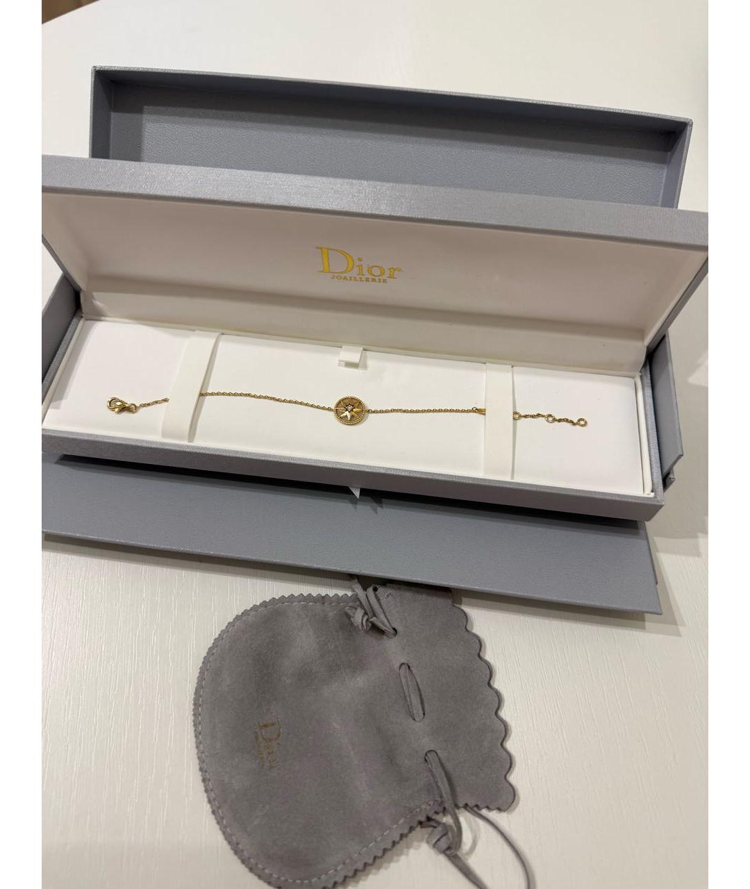 CHRISTIAN DIOR Золотой браслет из желтого золота, фото 7