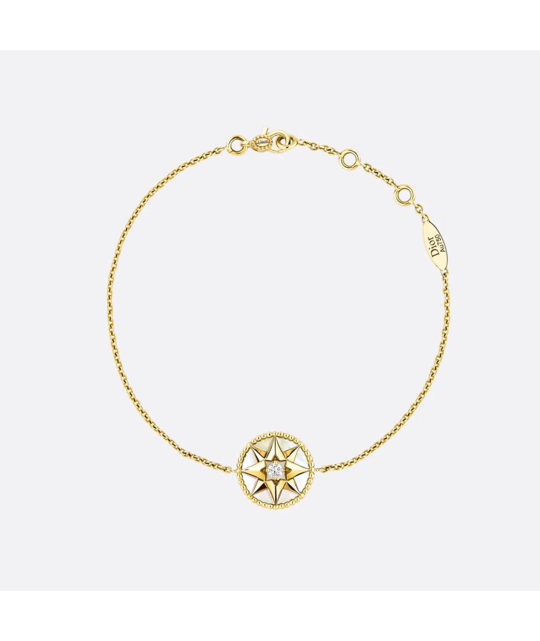 CHRISTIAN DIOR Золотой браслет из желтого золота, фото 6