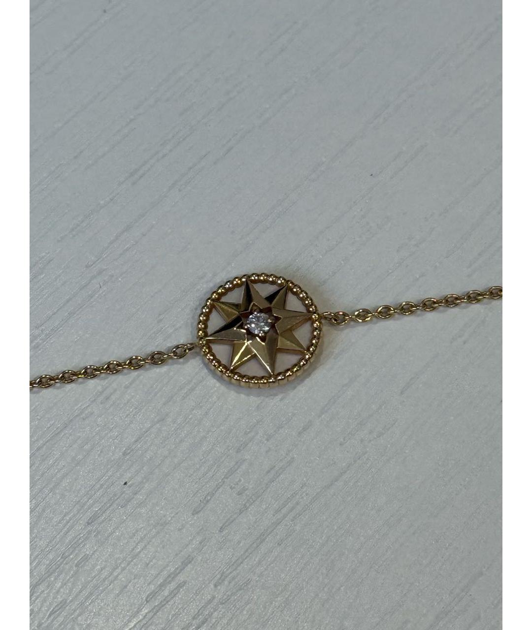 CHRISTIAN DIOR Золотой браслет из желтого золота, фото 3