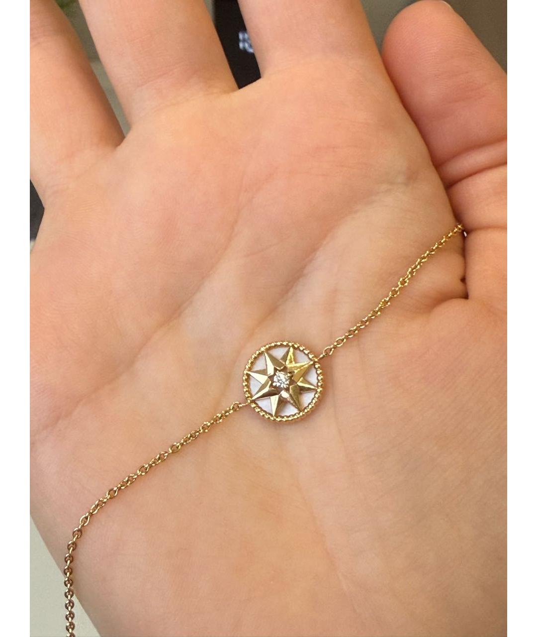 CHRISTIAN DIOR Золотой браслет из желтого золота, фото 5