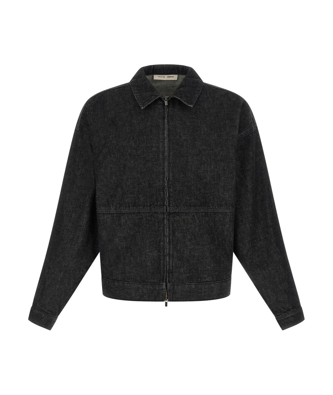 FEAR OF GOD ESSENTIALS Черная хлопковая куртка, фото 1