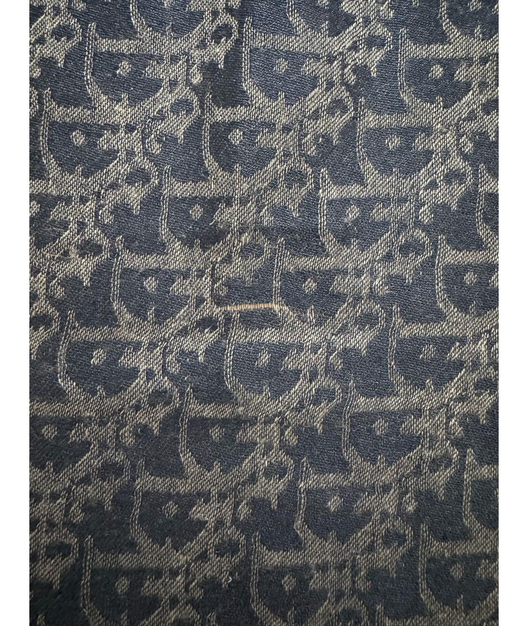 CHRISTIAN DIOR Темно-синий платок, фото 5