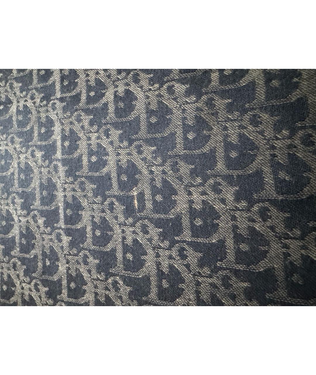 CHRISTIAN DIOR Темно-синий платок, фото 7