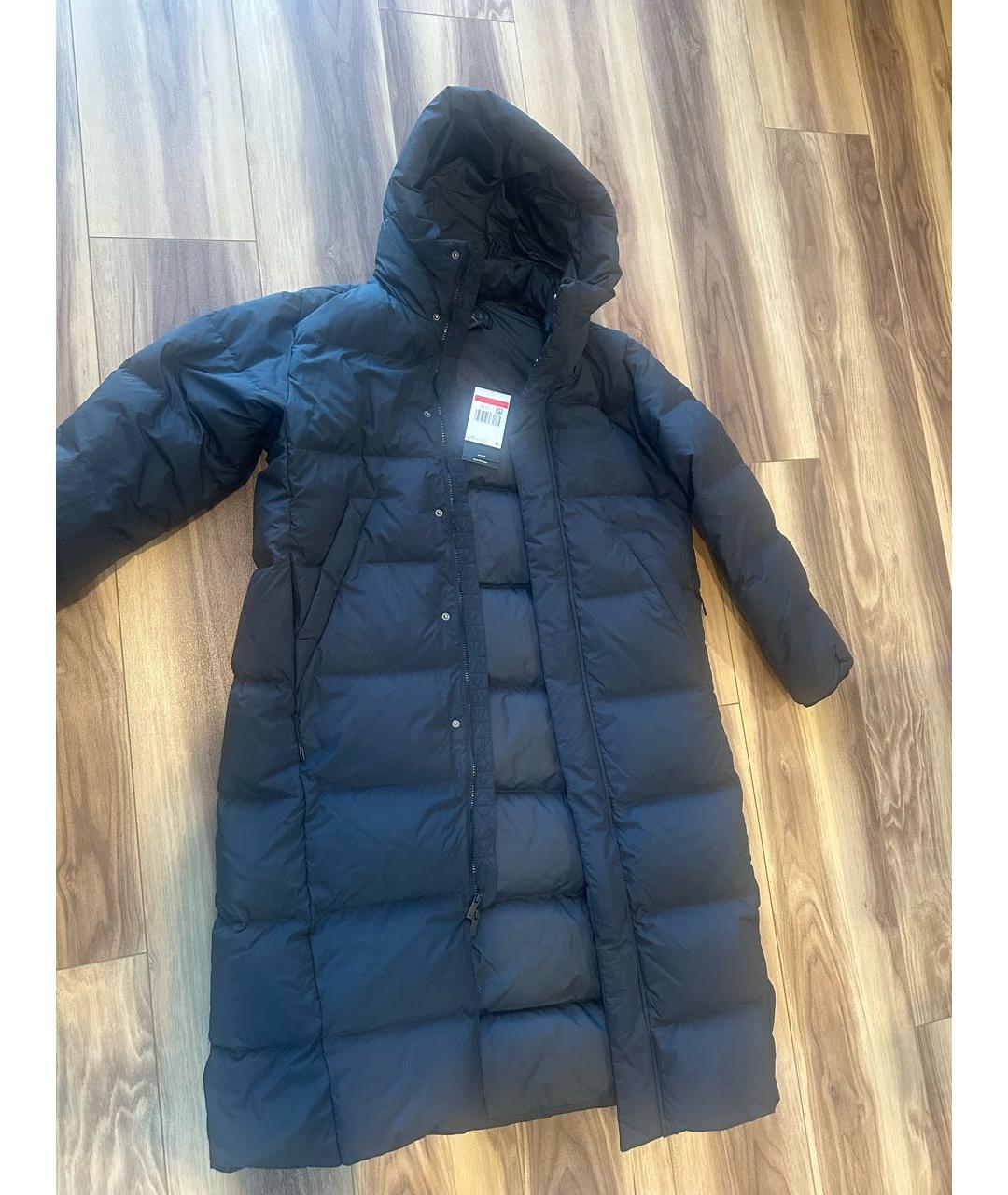 NIKE Черная полиэстеровая парка, фото 4