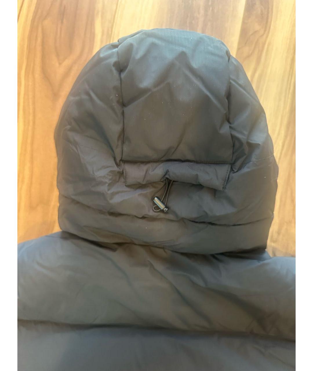 NIKE Черная полиэстеровая парка, фото 3