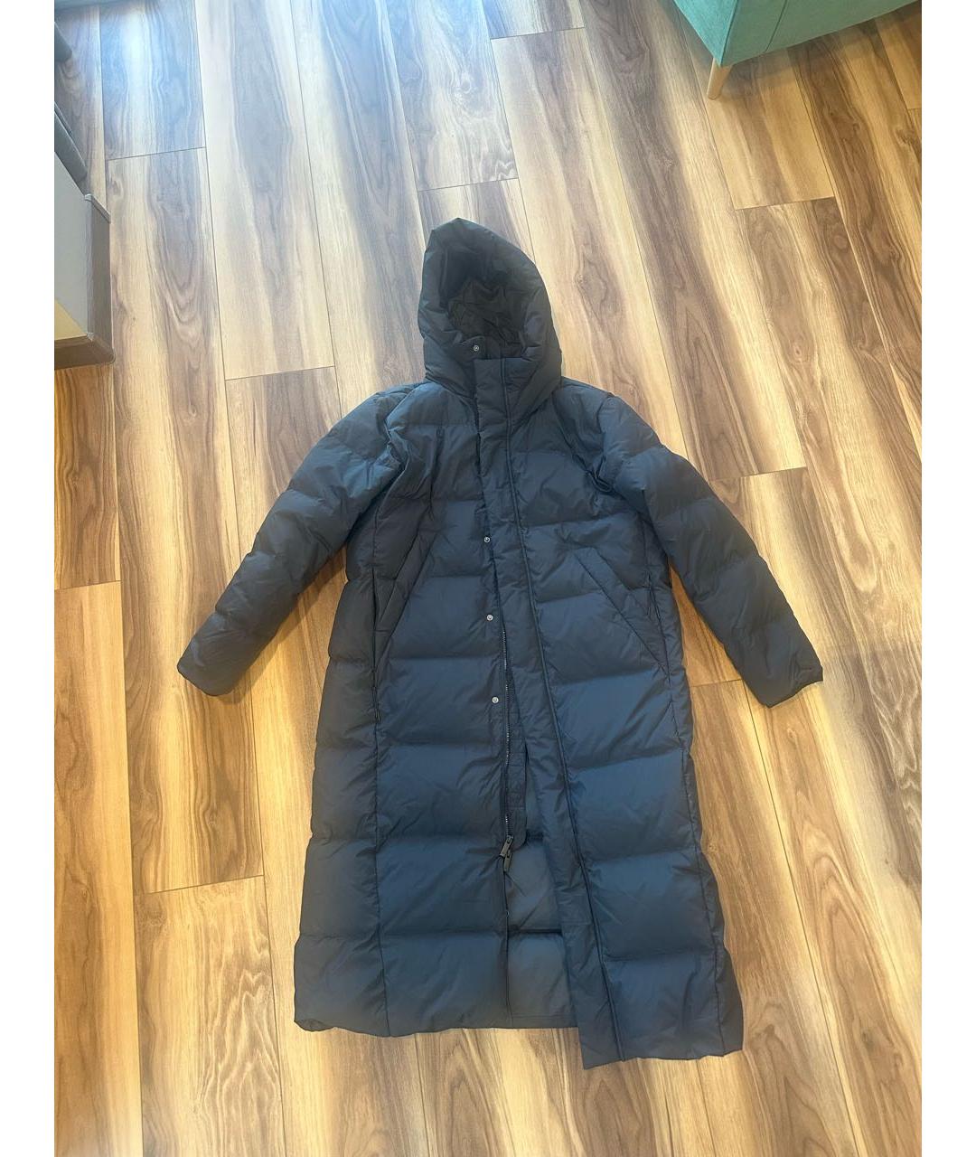 NIKE Черная полиэстеровая парка, фото 5