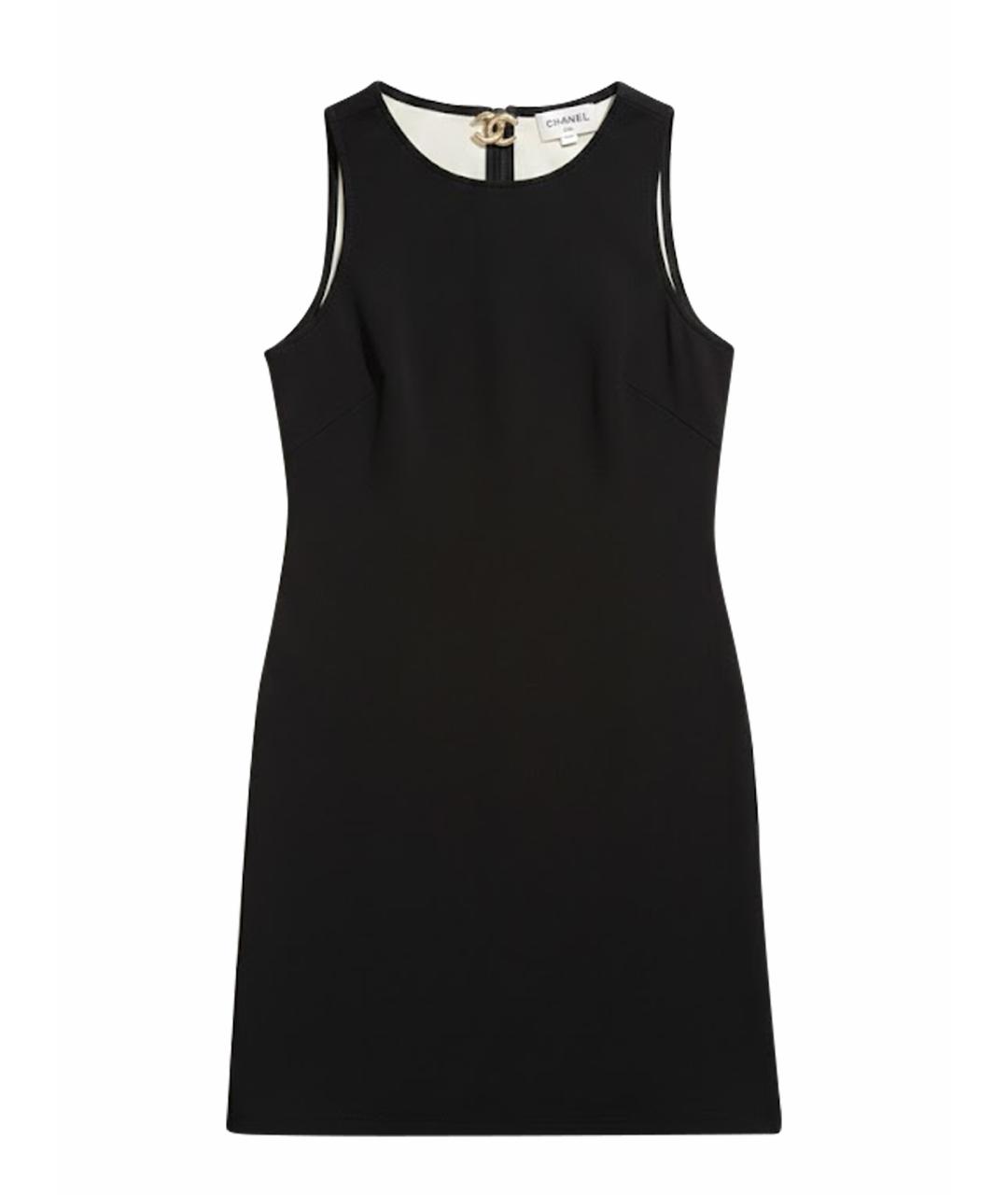 CHANEL Черное повседневное платье, фото 1